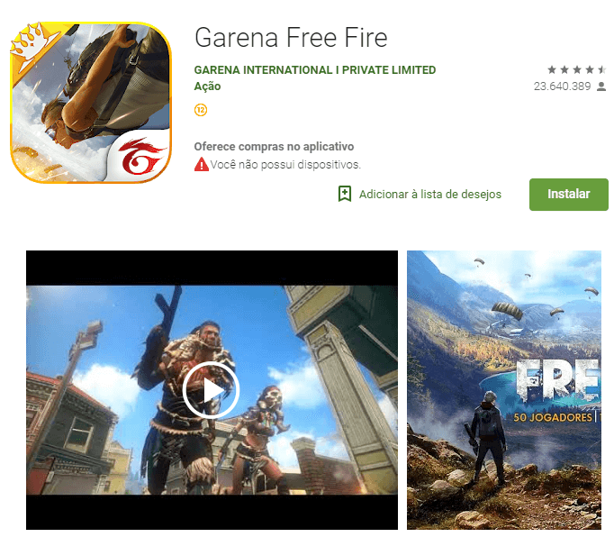 garena free fire brazil