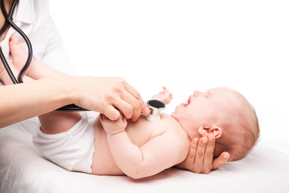 three-month-old baby