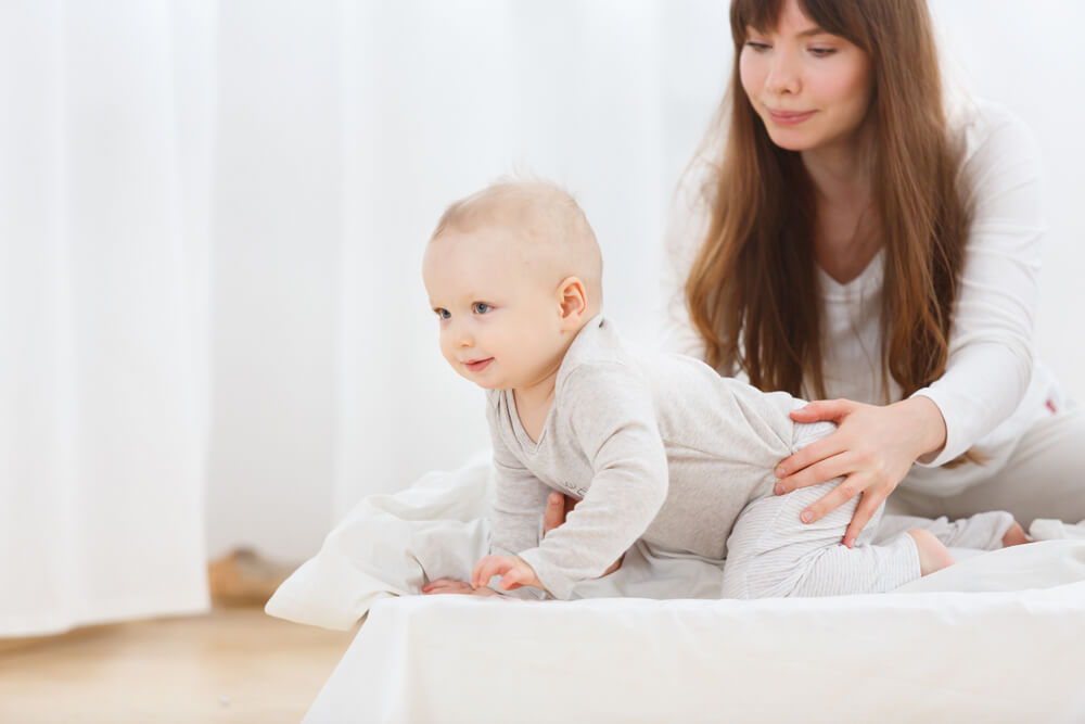 six-month-old baby milestones