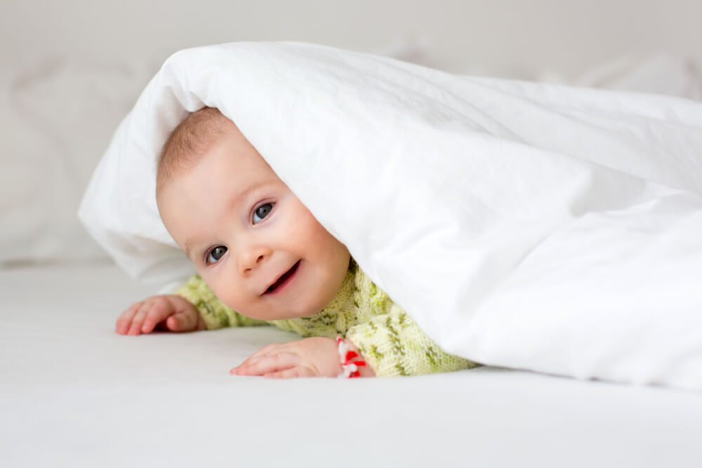 6-month-old baby girl