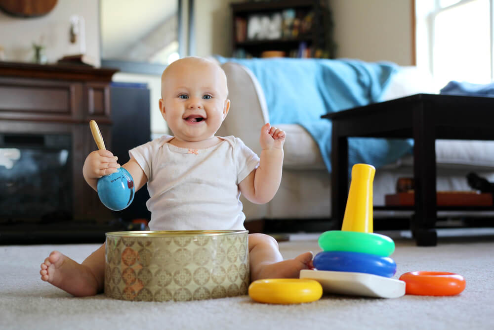 8-month old baby development chart