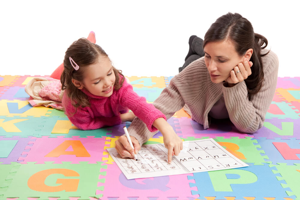 learning the alphabet