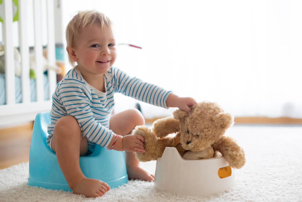 potty training a boy
