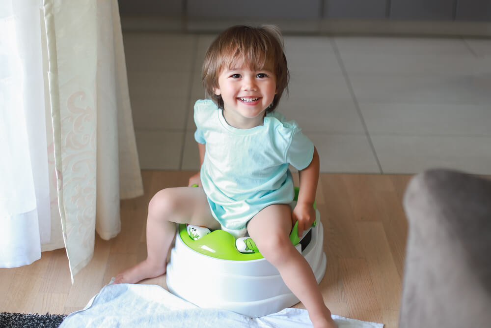 potty training boys age