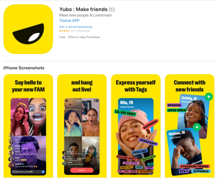 social media apps for teens