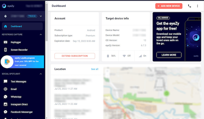 eyezy location tracker