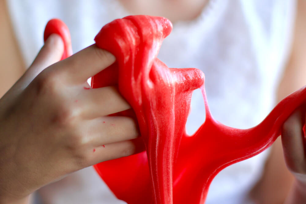 how to take slime off clothes