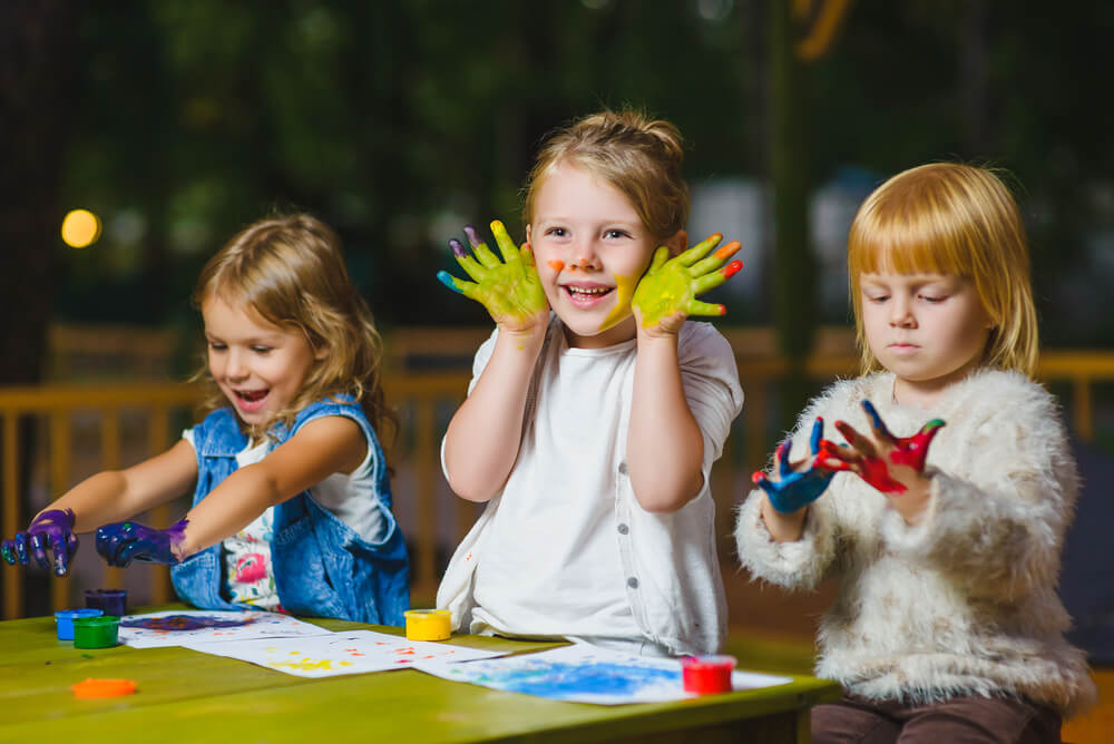 easy finger painting ideas