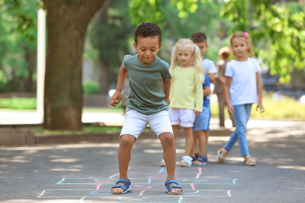 how to draw hopscotch