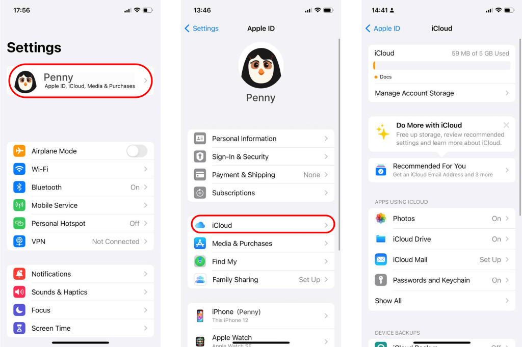 sharing location on iphone