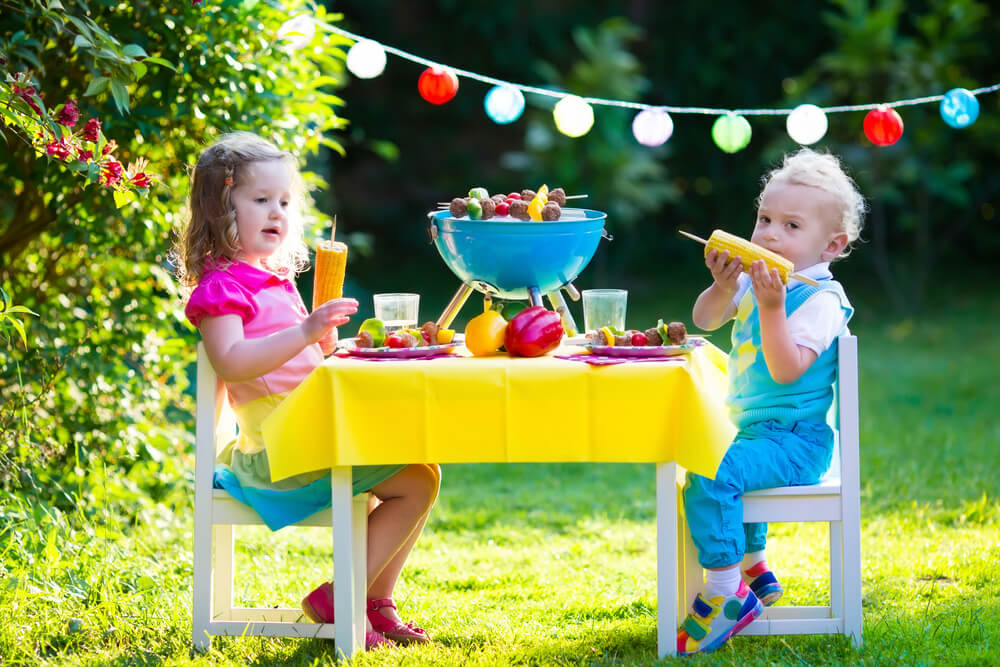 summer theme birthday party