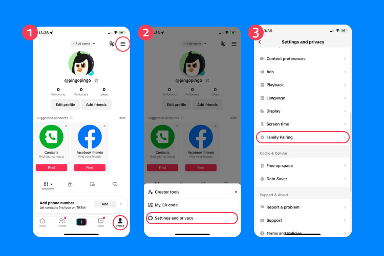 parental controls on tiktok