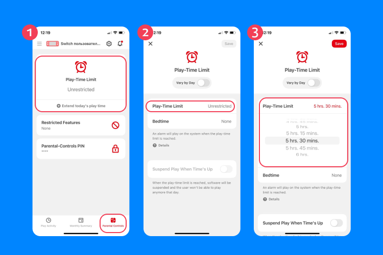 nintendo switch parental controls app