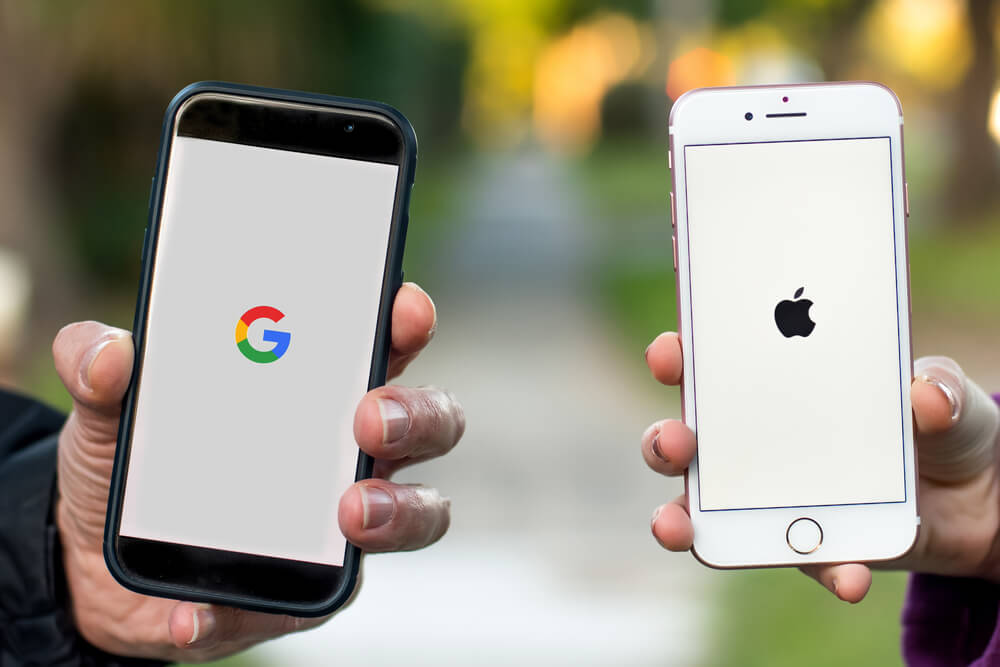 can an android track an iphone