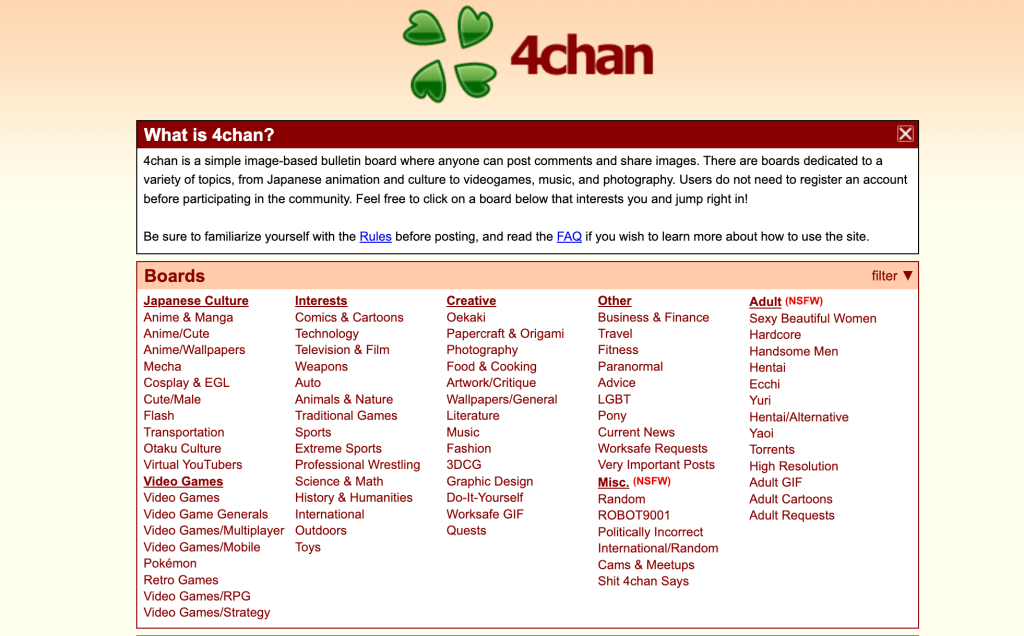 what is 4chan