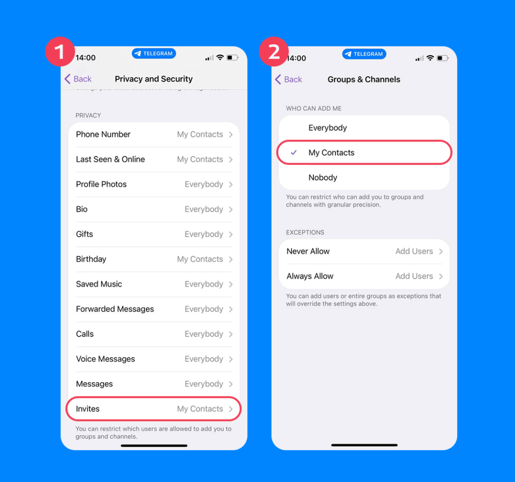 is the telegram app safe