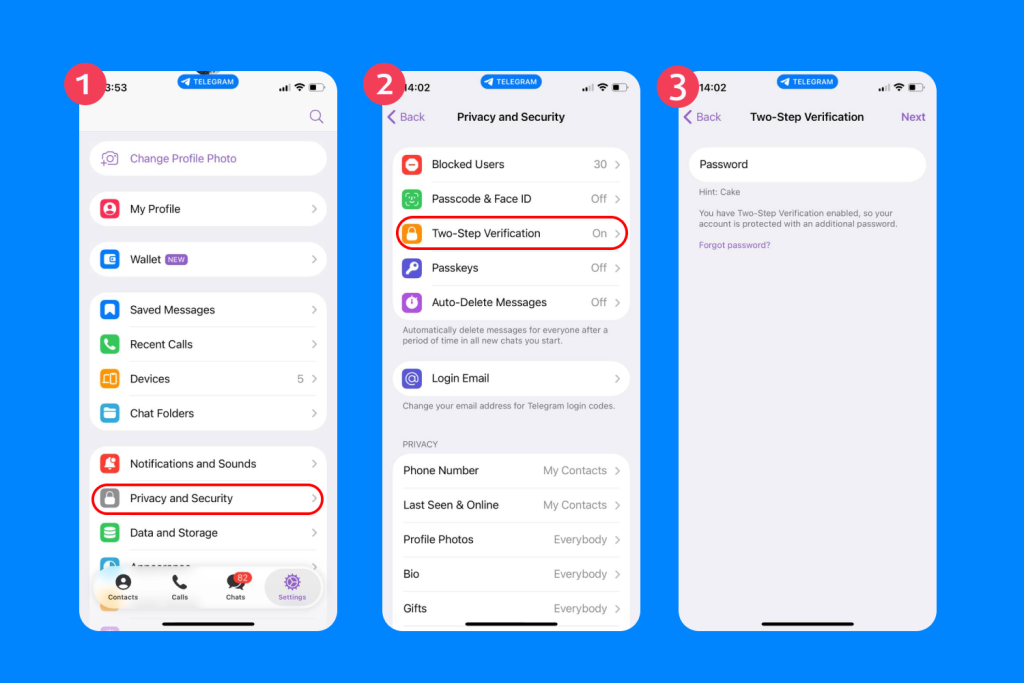 can telegram be traced