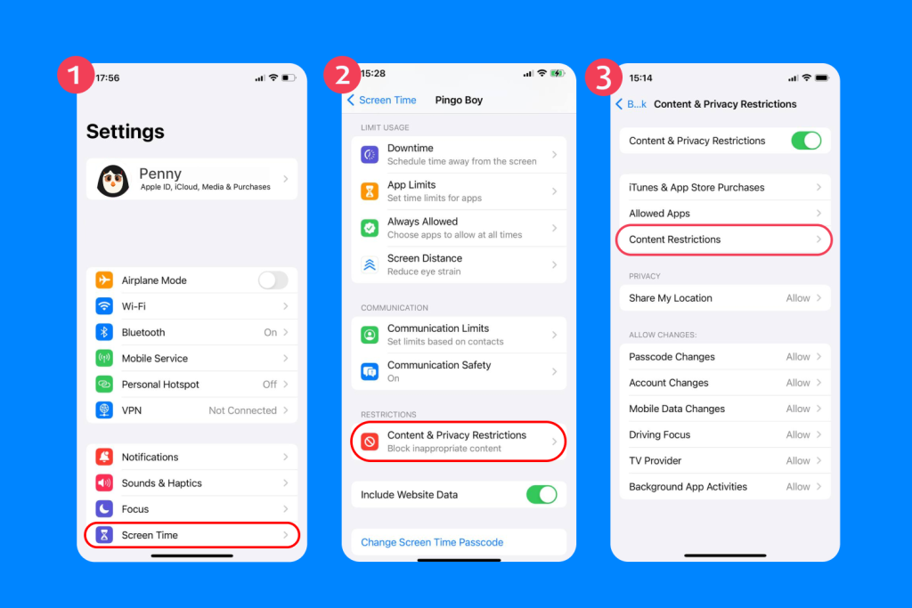 block apps on iphone