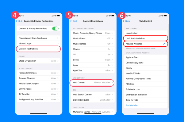 How to Block Websites on iPhone: Step-by-Step Guide | Findmykids