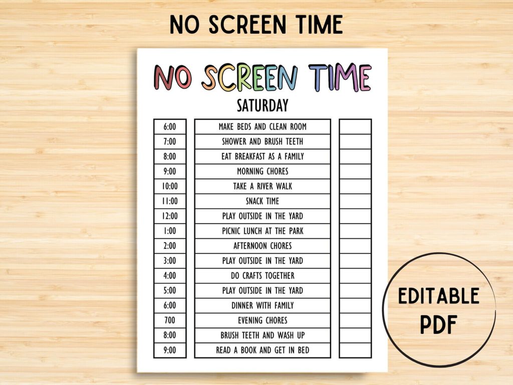 how to reduce screen time for kids
