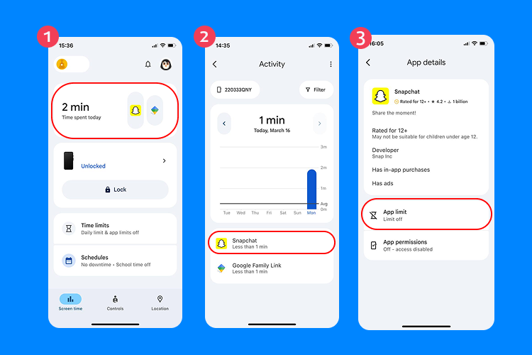 how to block instagram app