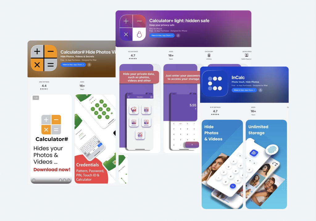 how to spot fake calculator app 