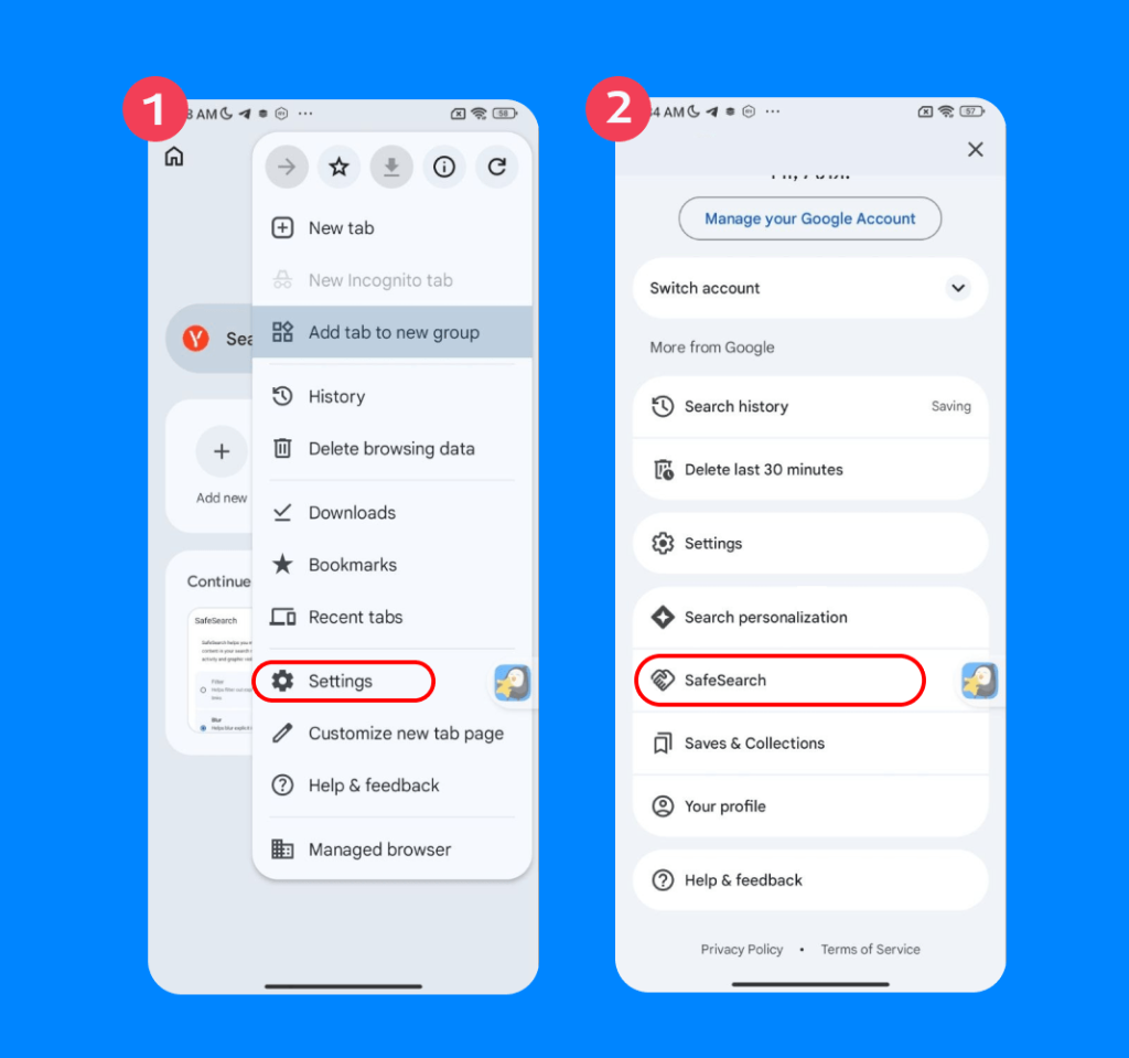 how to delete chrome on phone