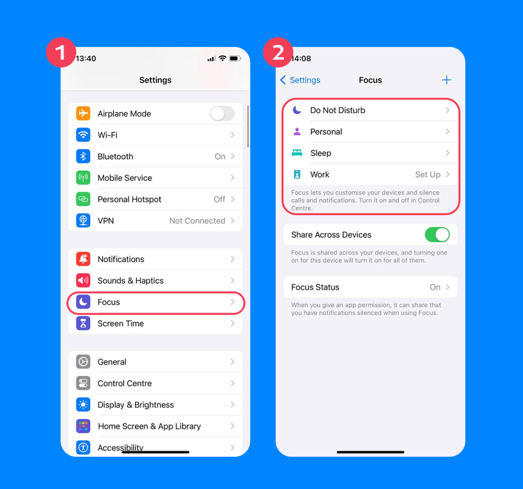 turn off notifications on lock screen iphone