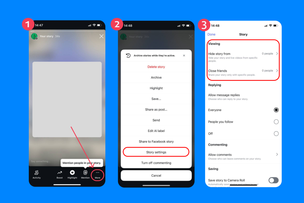 instagram story view