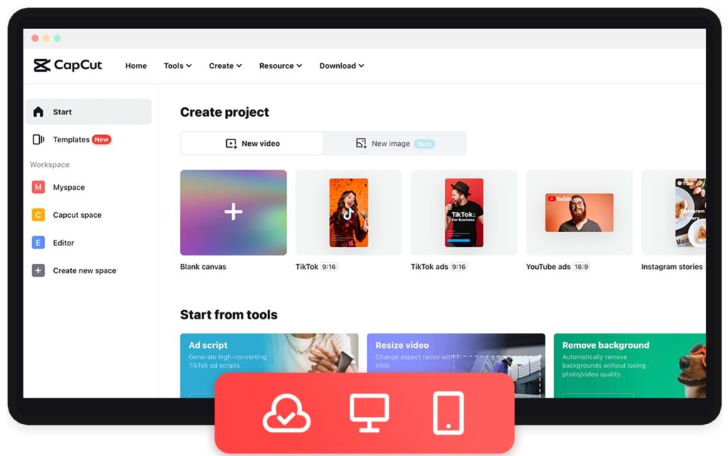 is capcut like tiktok 