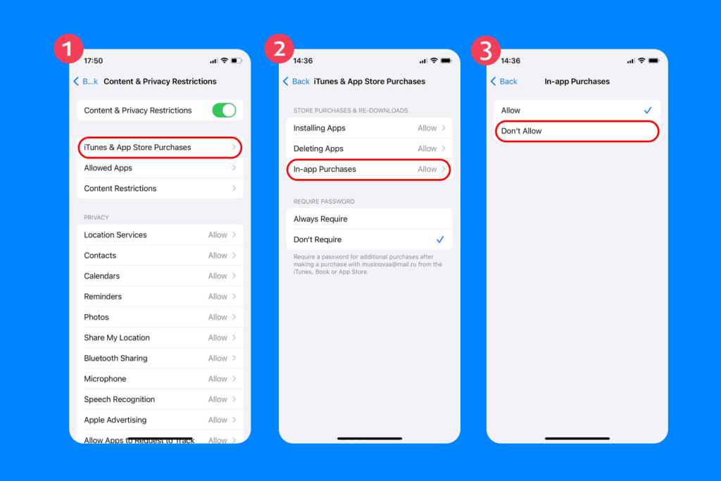 how to ban apps on iphone