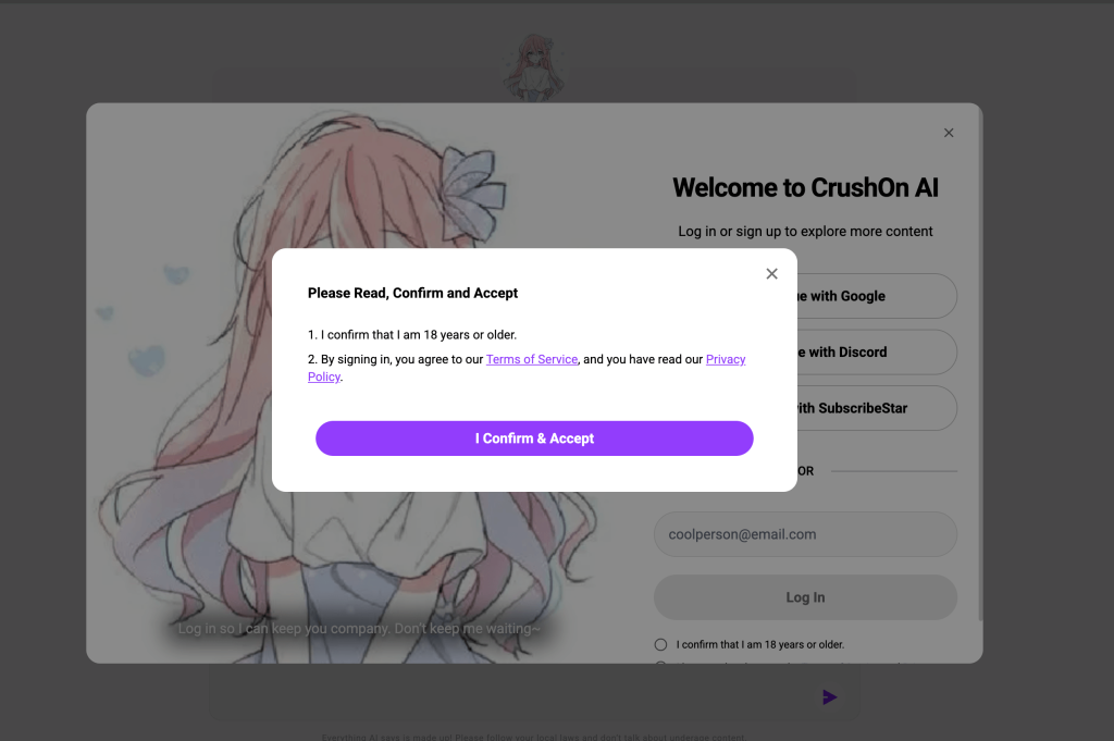 is crush on ai safe 