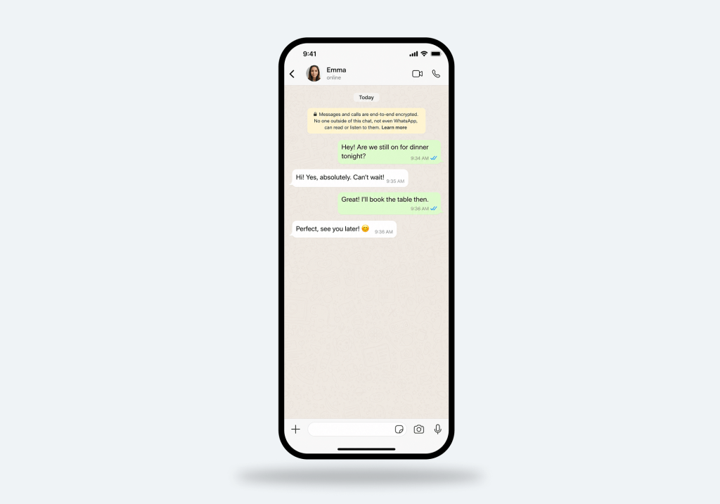 whatsapp screenshot notification 