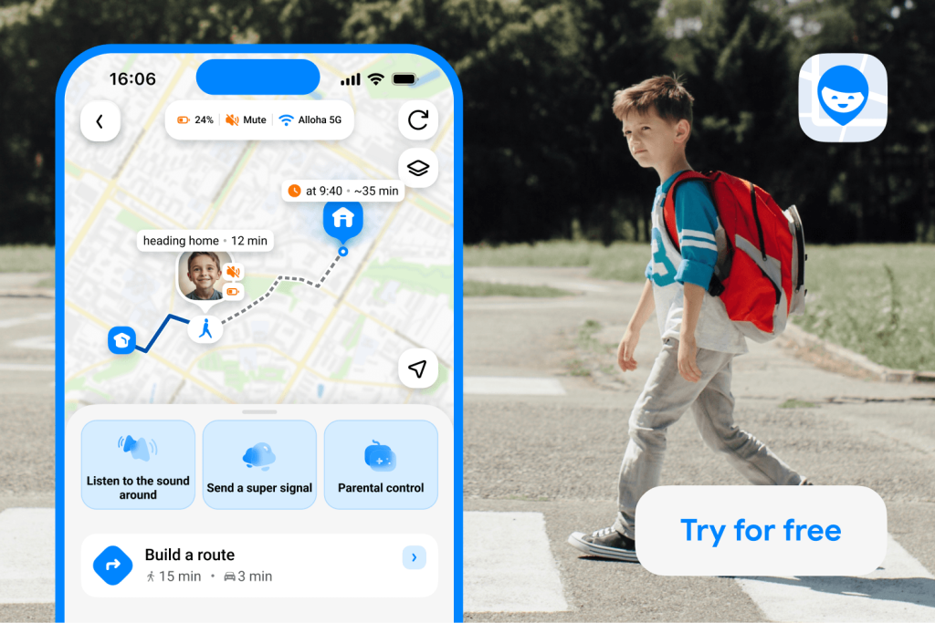 how to track iphone with android with findmykids app