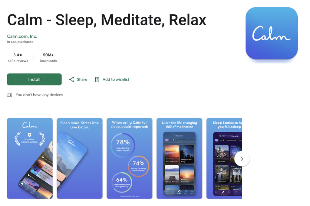 mindfulness apps for teens