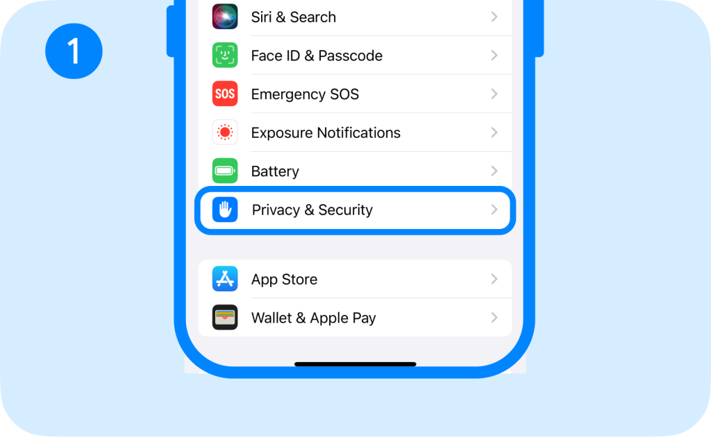 how to check location history with find my iphone, step 1