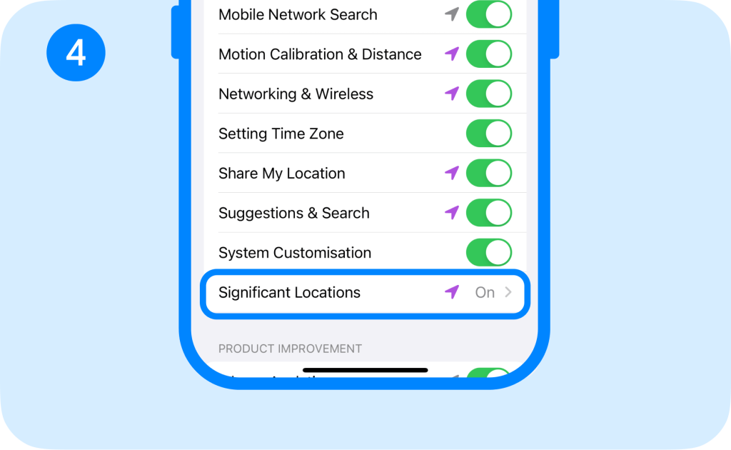 how to check location history with find my iphone, step 3