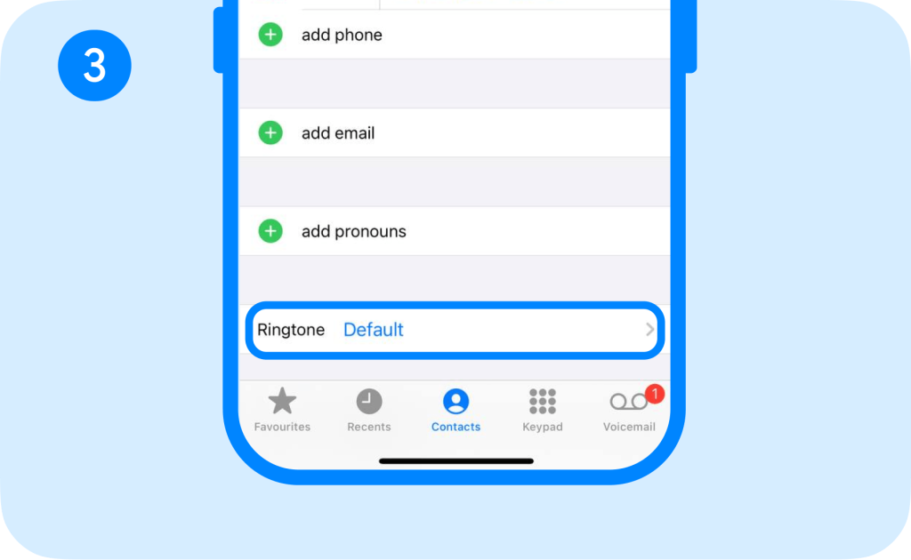 how to send an alert to someone's phone, step 3